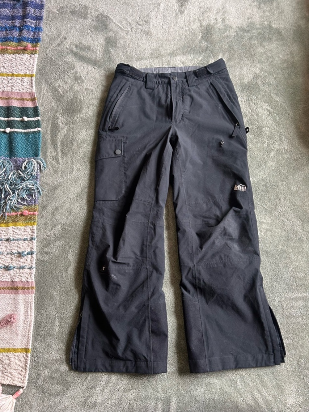 REI Black Kids Snow Pants